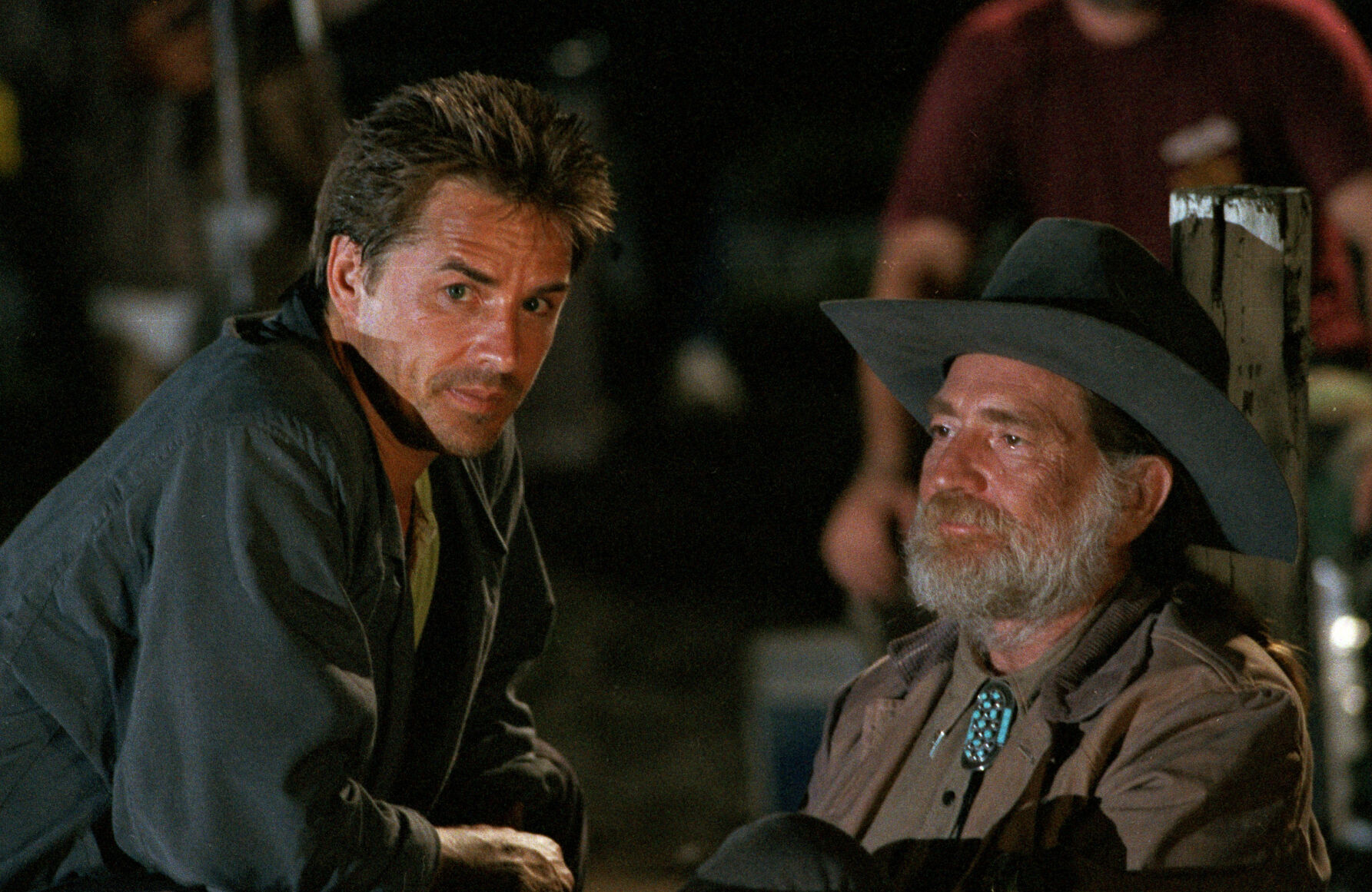 1986: Willie Nelson and Don Johnson